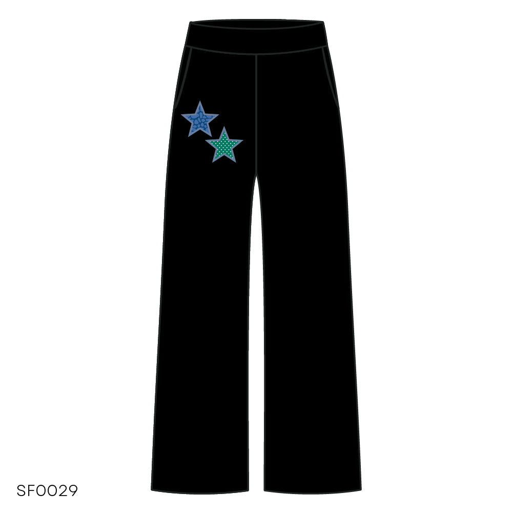 SF029 Pants Blue White