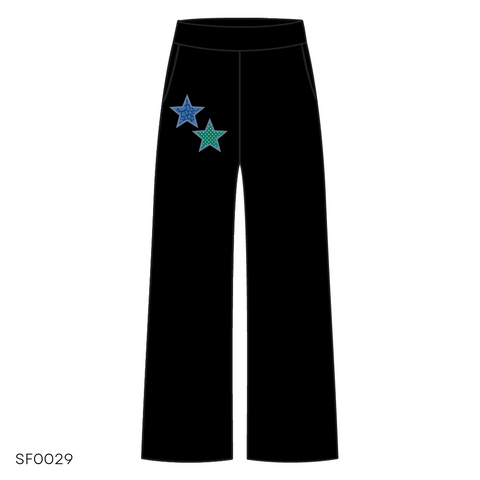 SF029 Pants Blue White