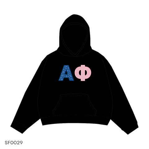 SF029 Hoodie Black