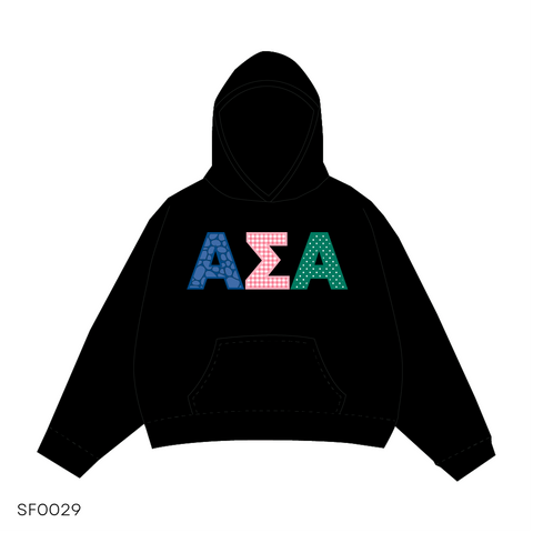 SF029 Hoodie Black