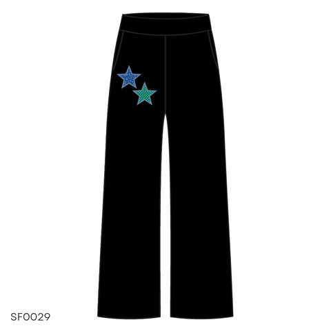 SF029 Pants Blue White