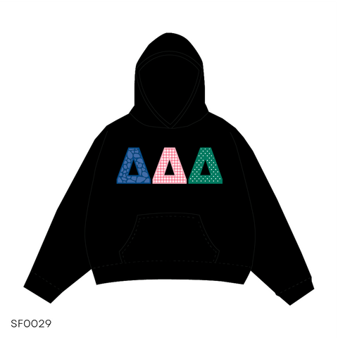 SF029 Hoodie Black