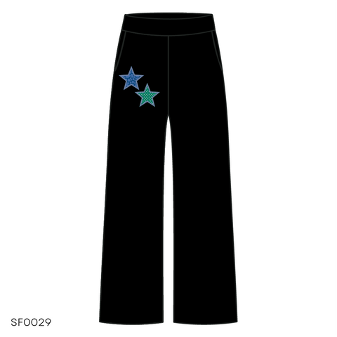 SF029 Pants Blue White