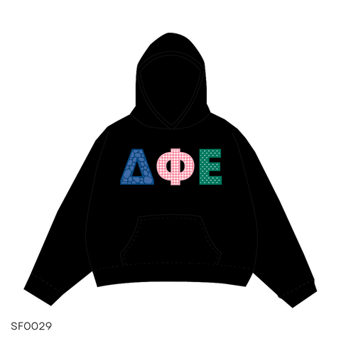 SF029 Hoodie Black