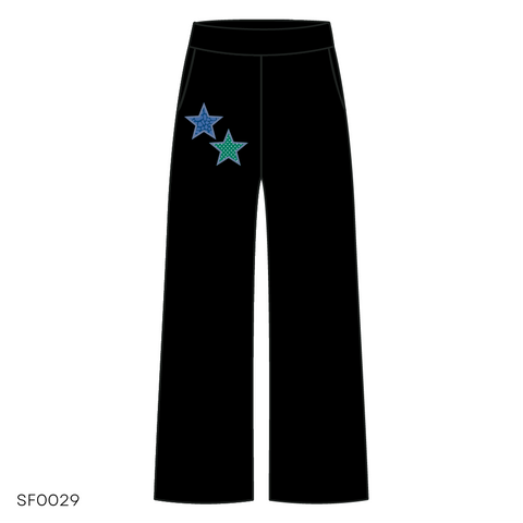 SF029 Pants Blue White