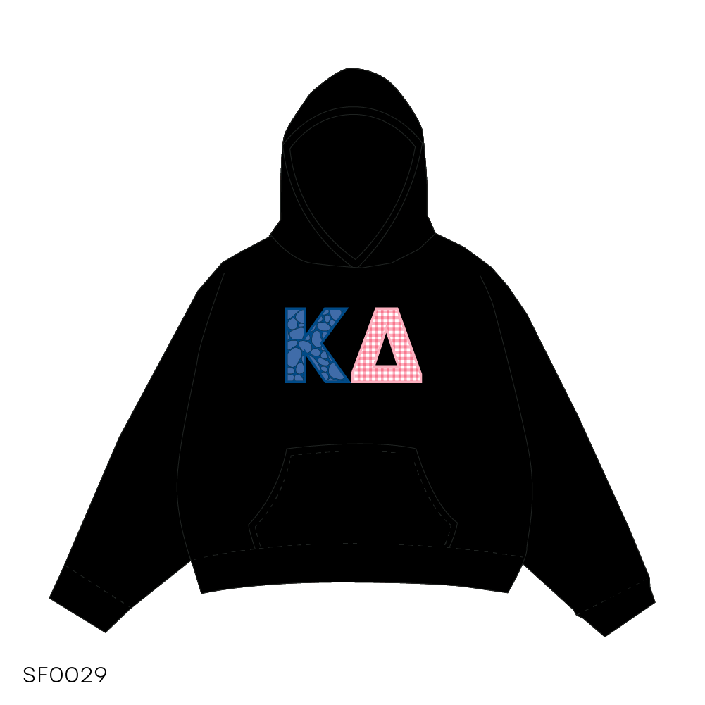 SF029 Hoodie Black