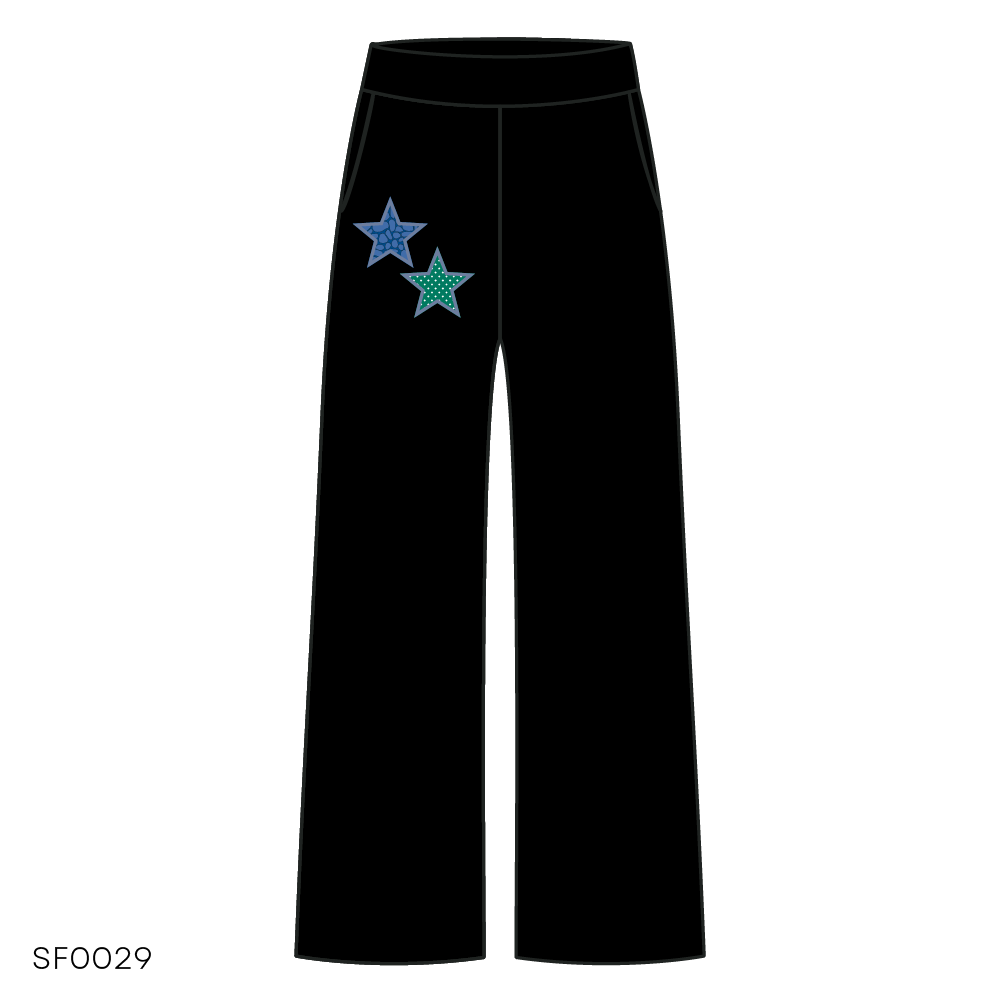 SF029 Pants Blue White