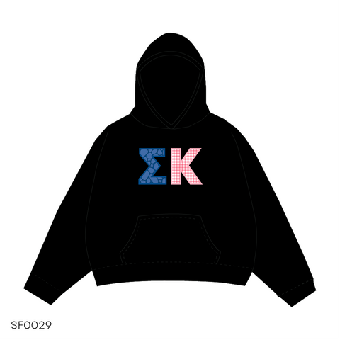 SF029 Hoodie Black