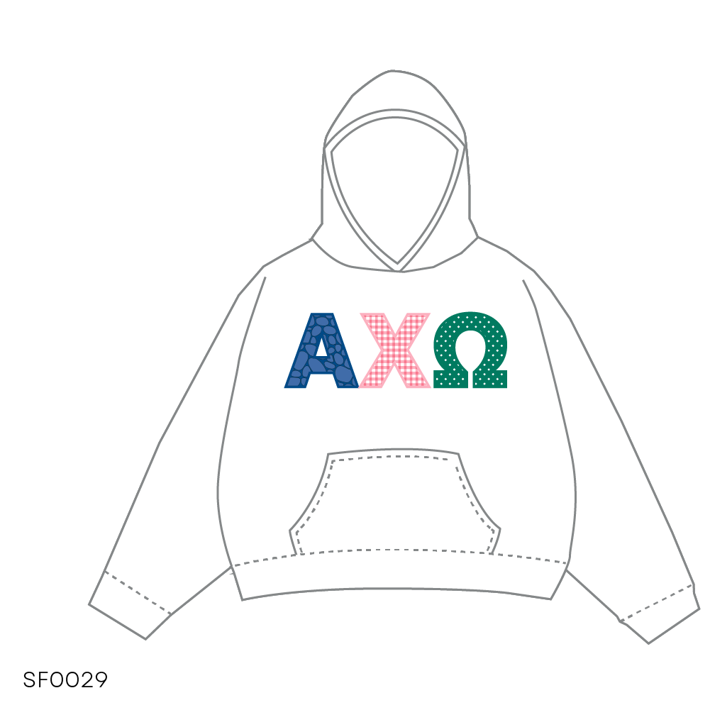 SF029 Hoodie White