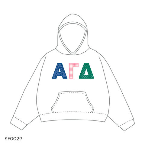 SF029 Hoodie White