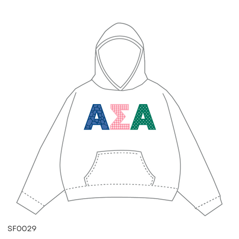 SF029 Hoodie White