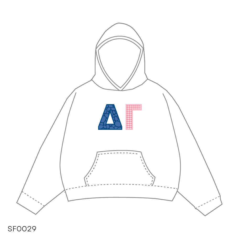 SF029 Hoodie White
