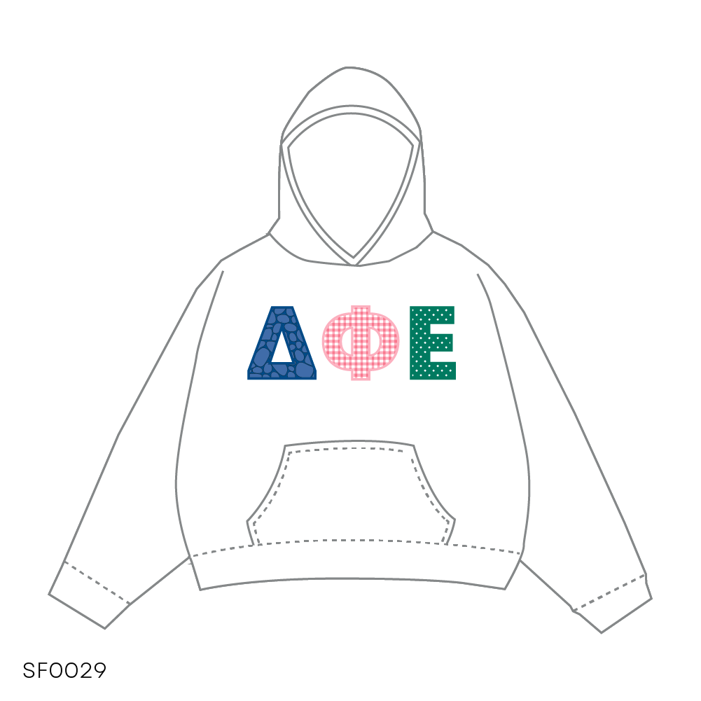 SF029 Hoodie White