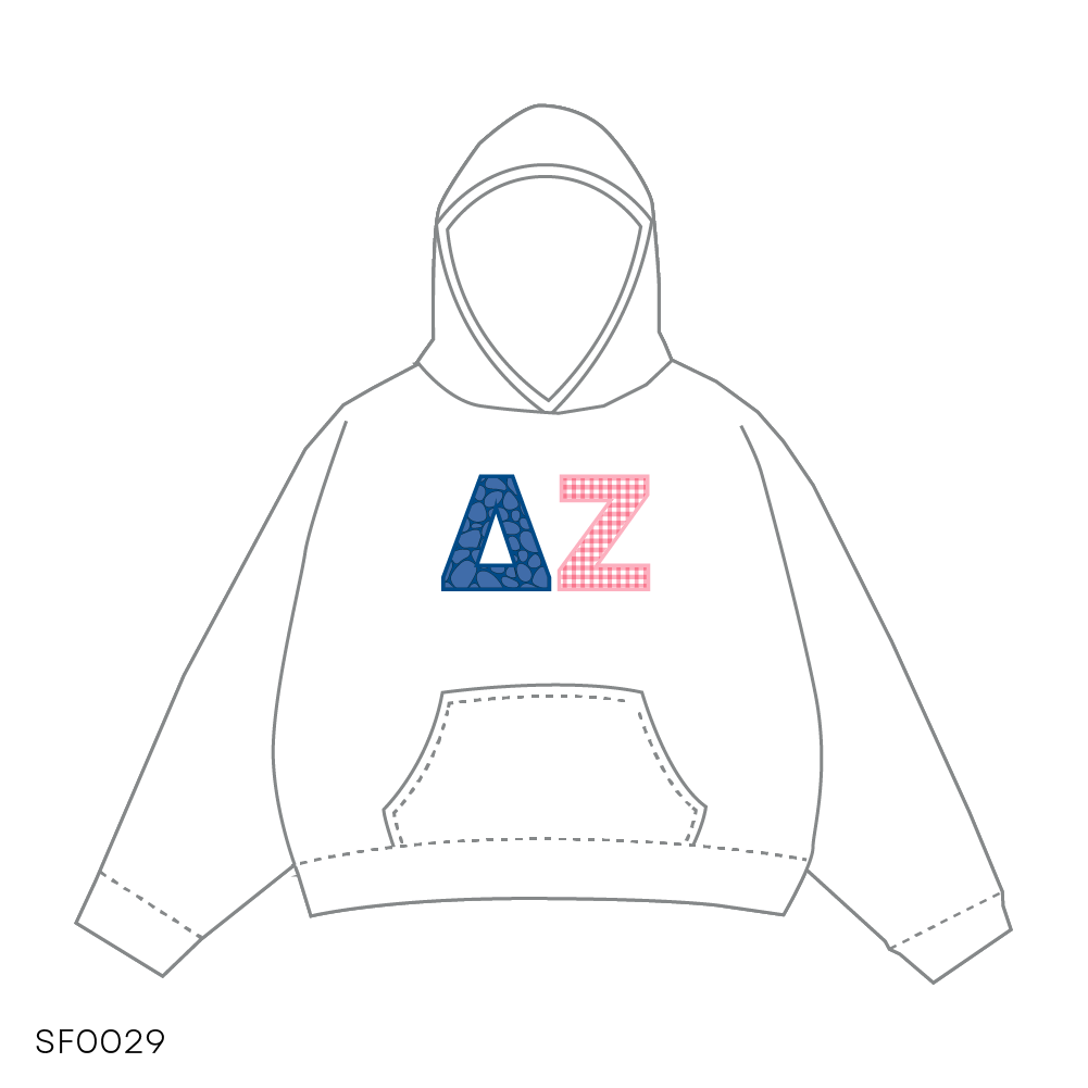 SF029 Hoodie White