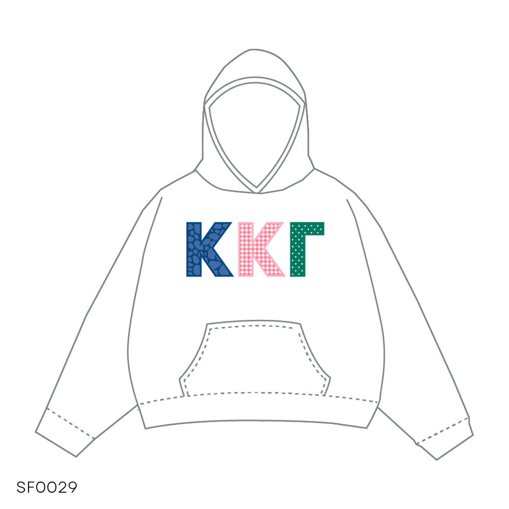 SF029 Hoodie White