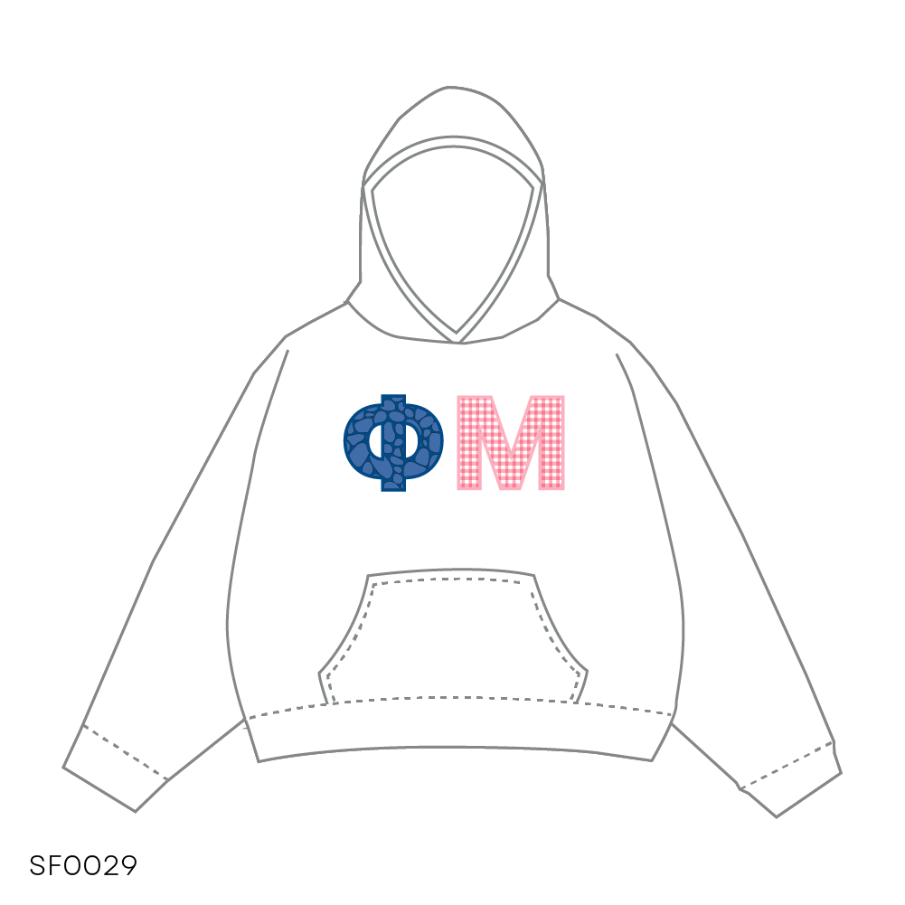 SF029 Hoodie White
