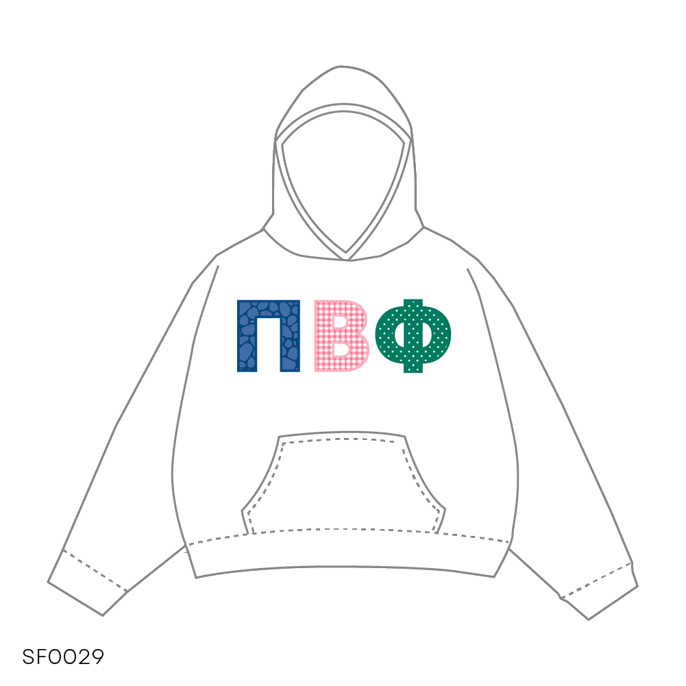 SF029 Hoodie White