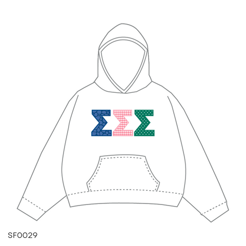 SF029 Hoodie White