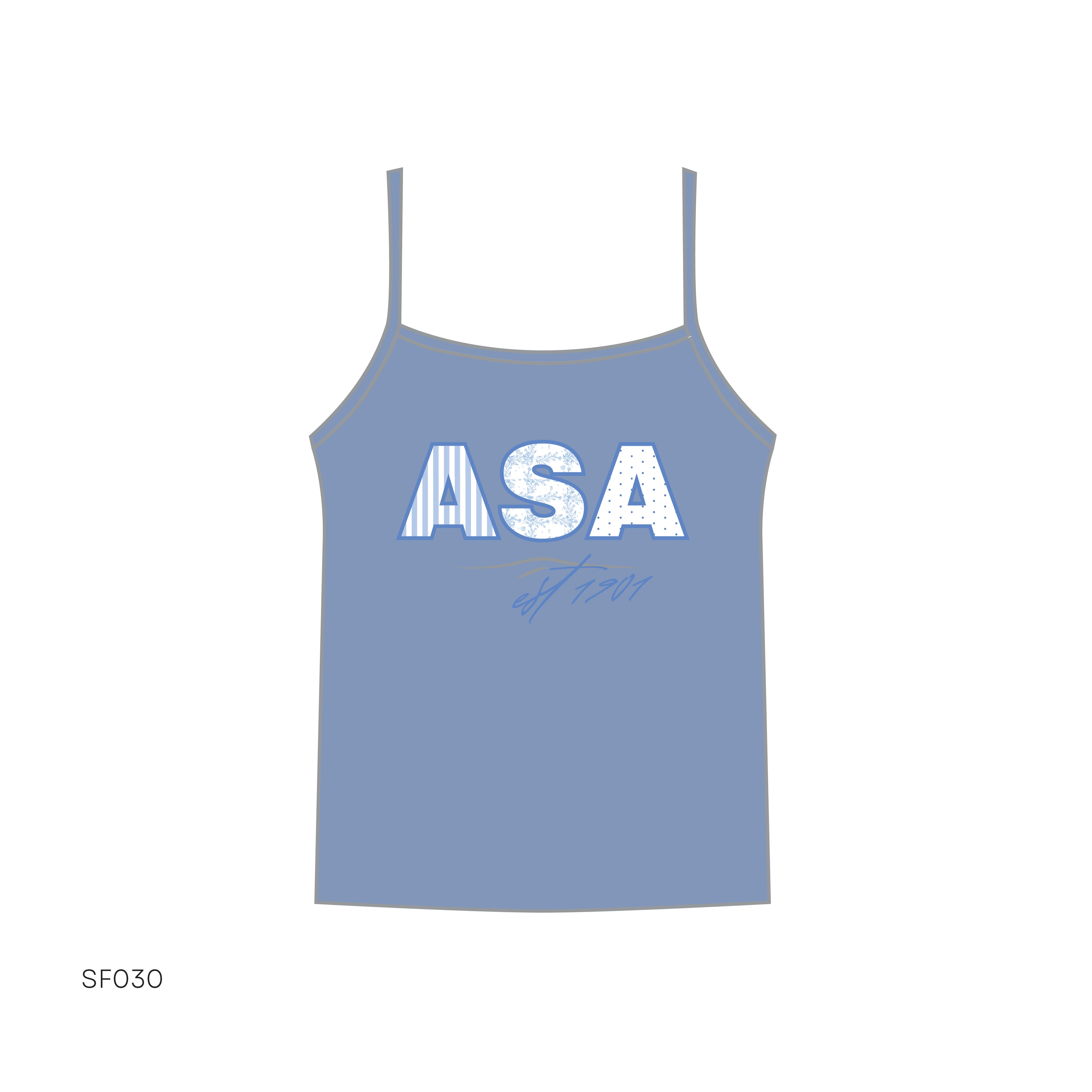 SF030 Blue Tank