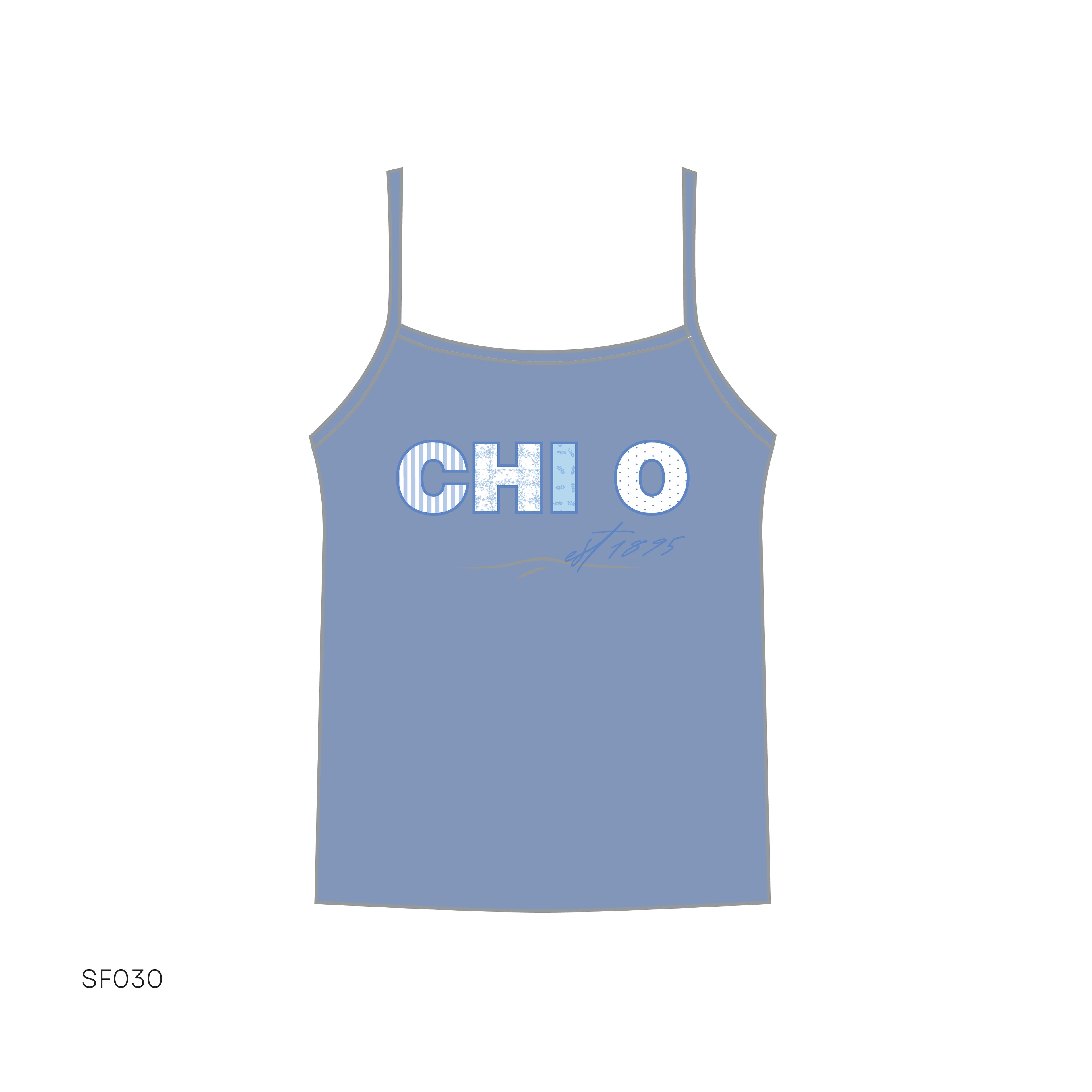 SF030 Blue Tank