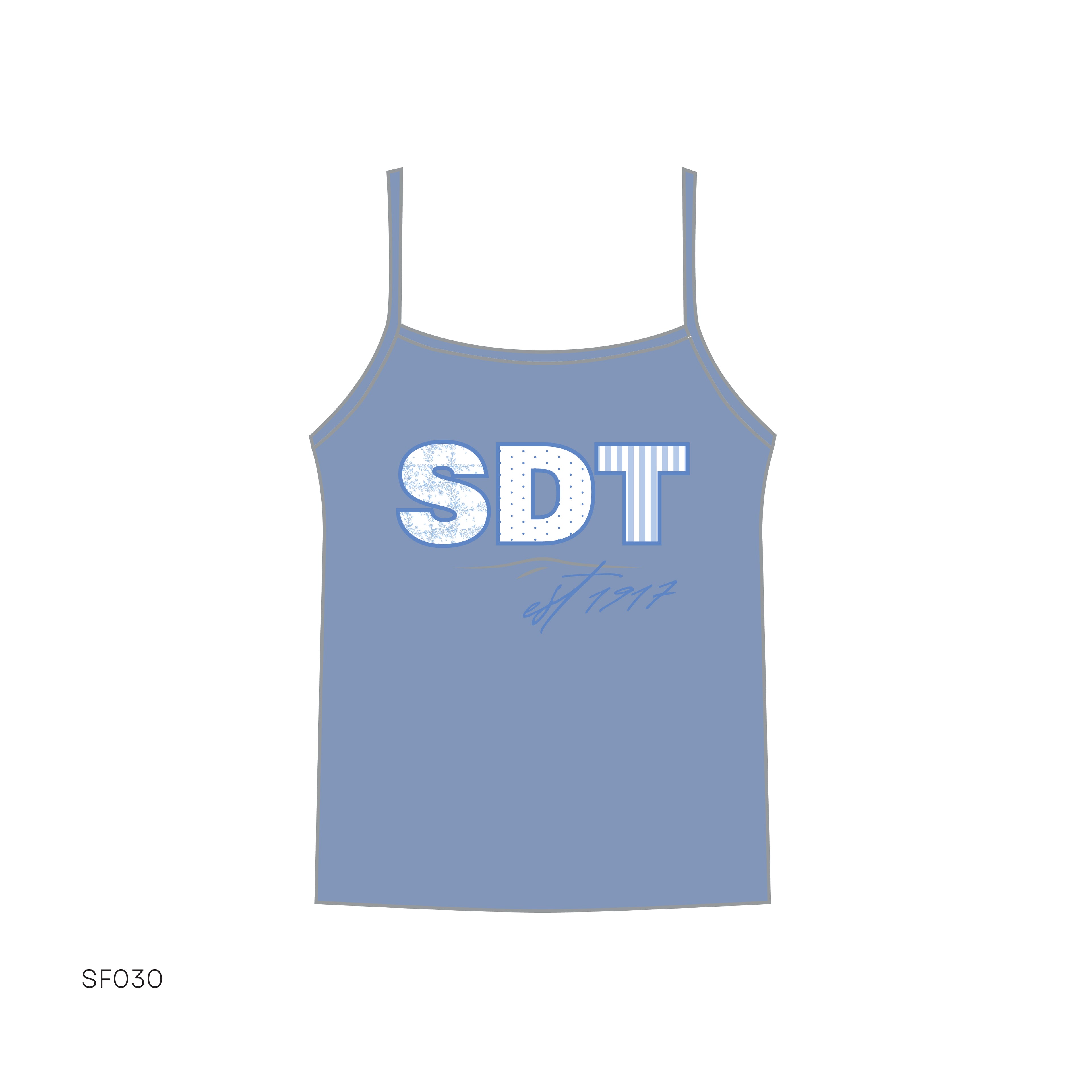 SF030 Blue Tank