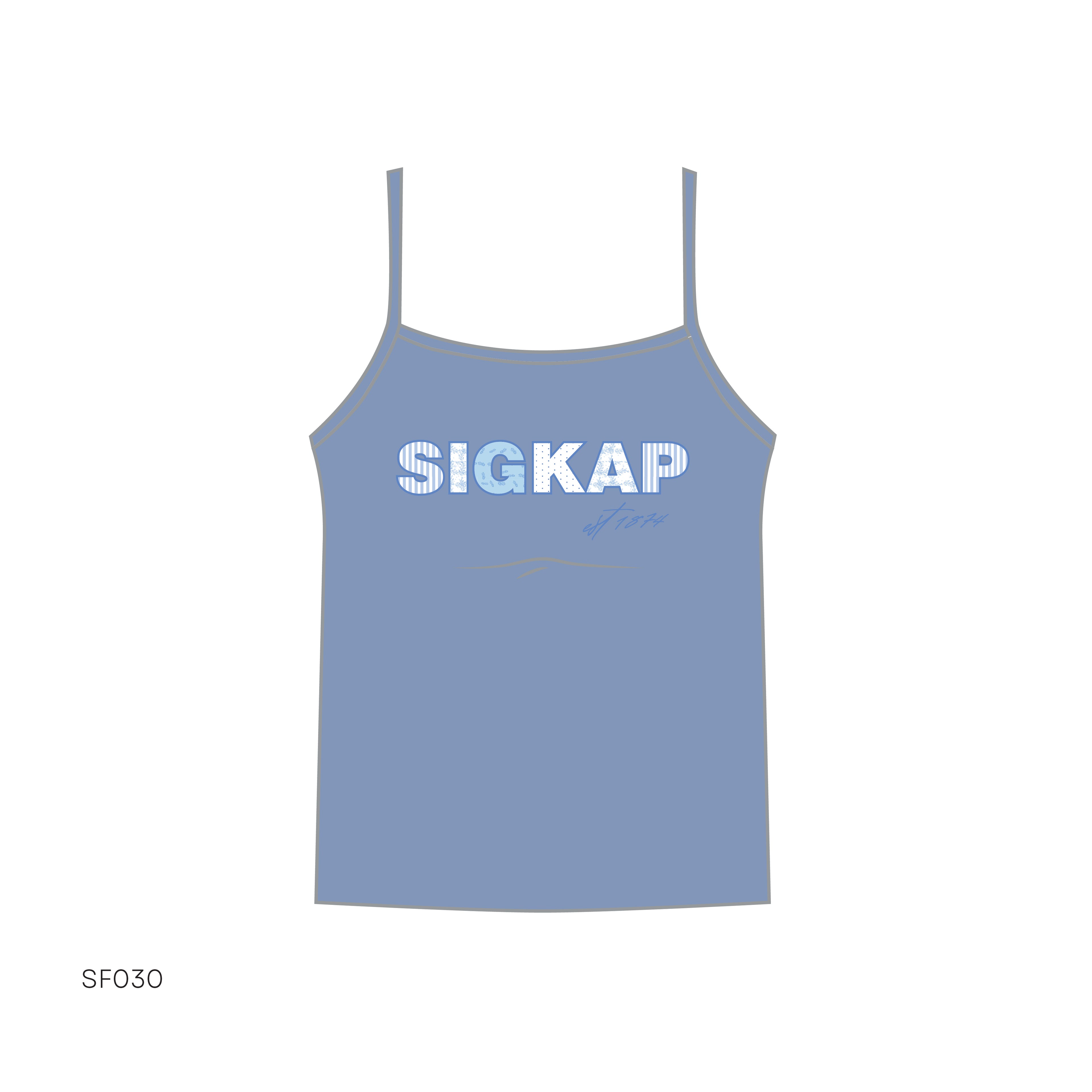 SF030 Blue Tank
