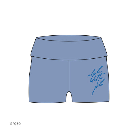 SF030 Match Blue Shorts