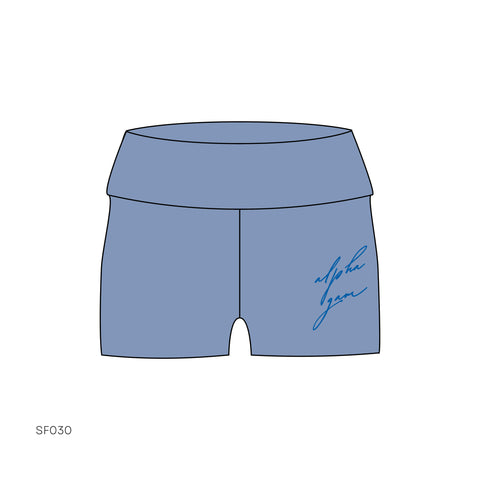 SF030 Match Blue Shorts