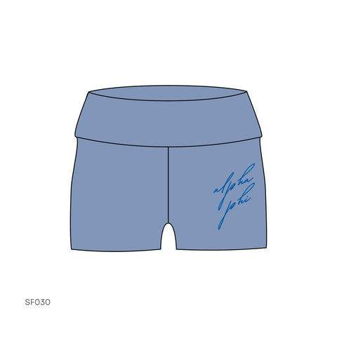 SF030 Match Blue Shorts