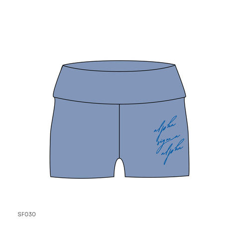SF030 Match Blue Shorts