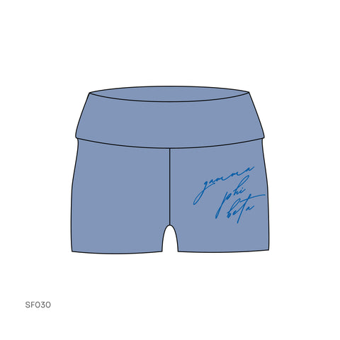 SF030 Match Blue Shorts