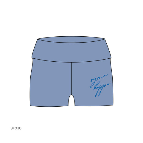 SF030 Match Blue Shorts