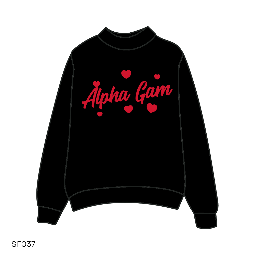 SF037 Black Sweatshirt