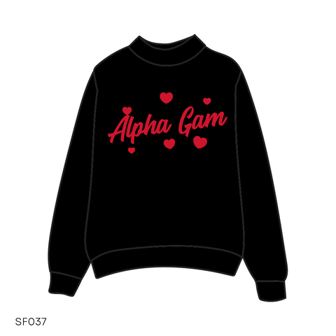SF037 Black Sweatshirt