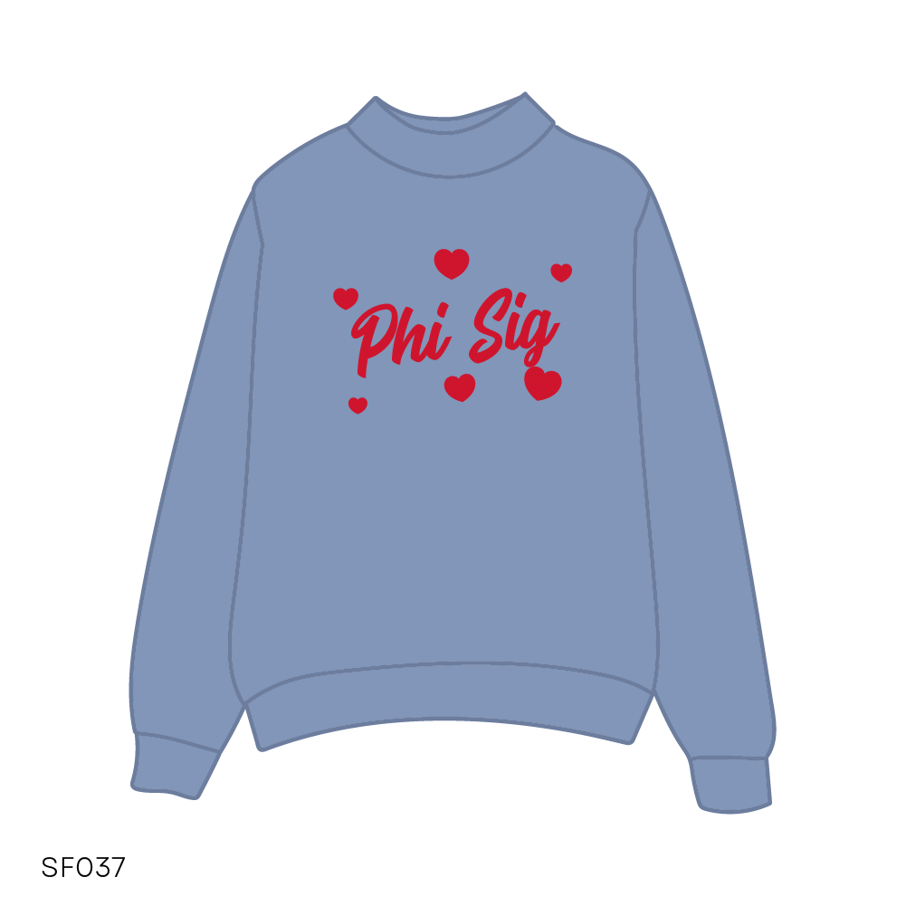 SF037 Blue Sweatshirt