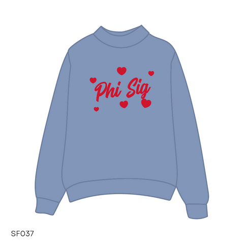 SF037 Blue Sweatshirt
