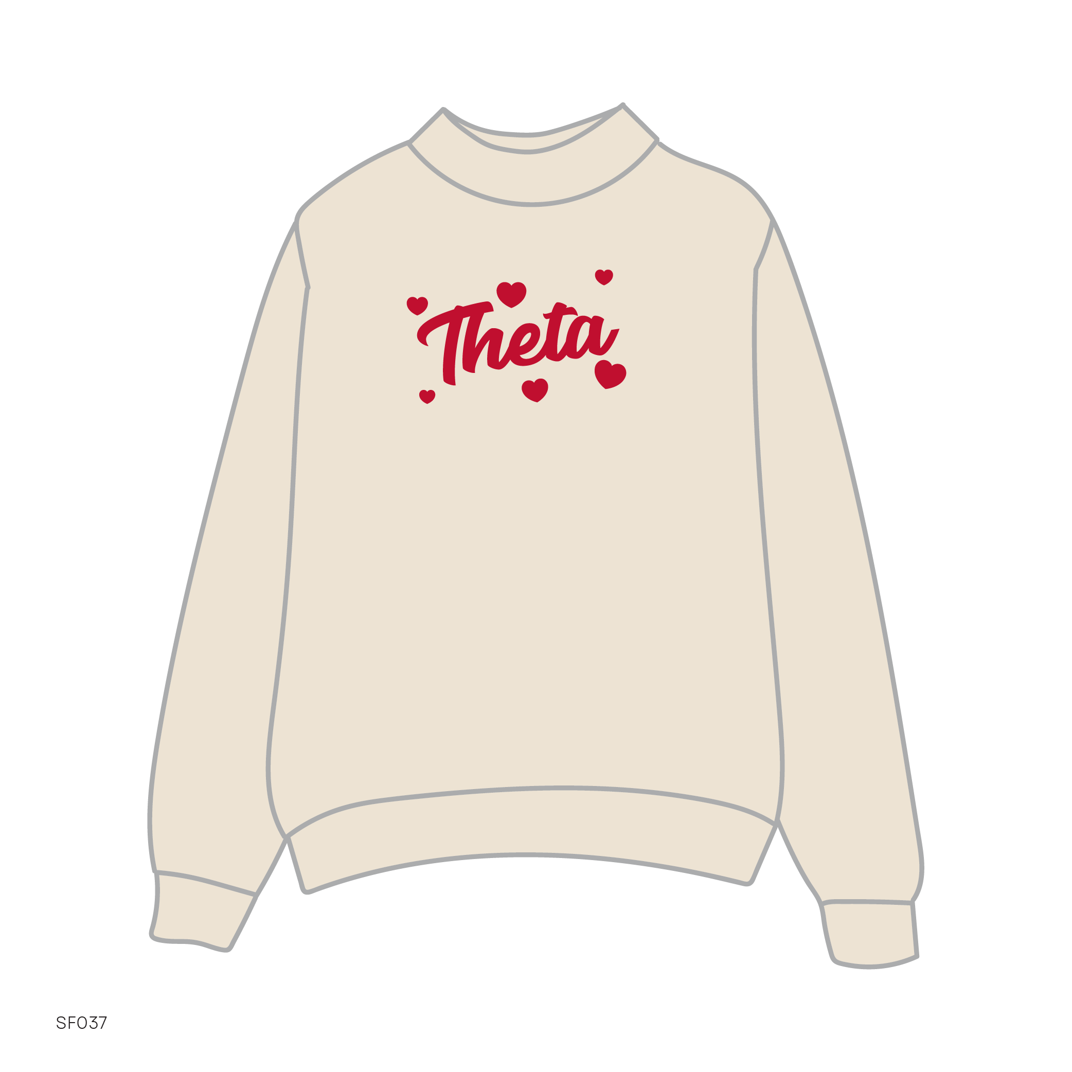 SF037 Tan Sweatshirt