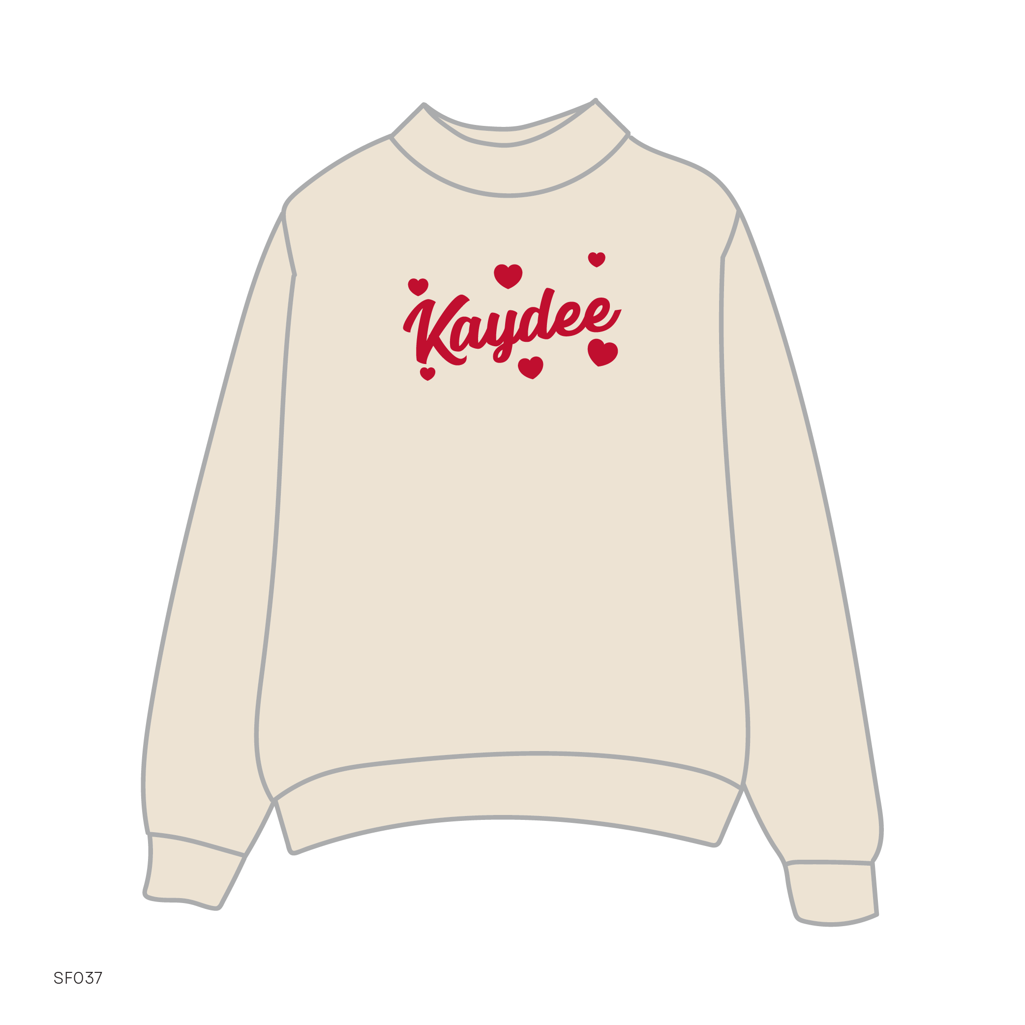 SF037 Tan Sweatshirt