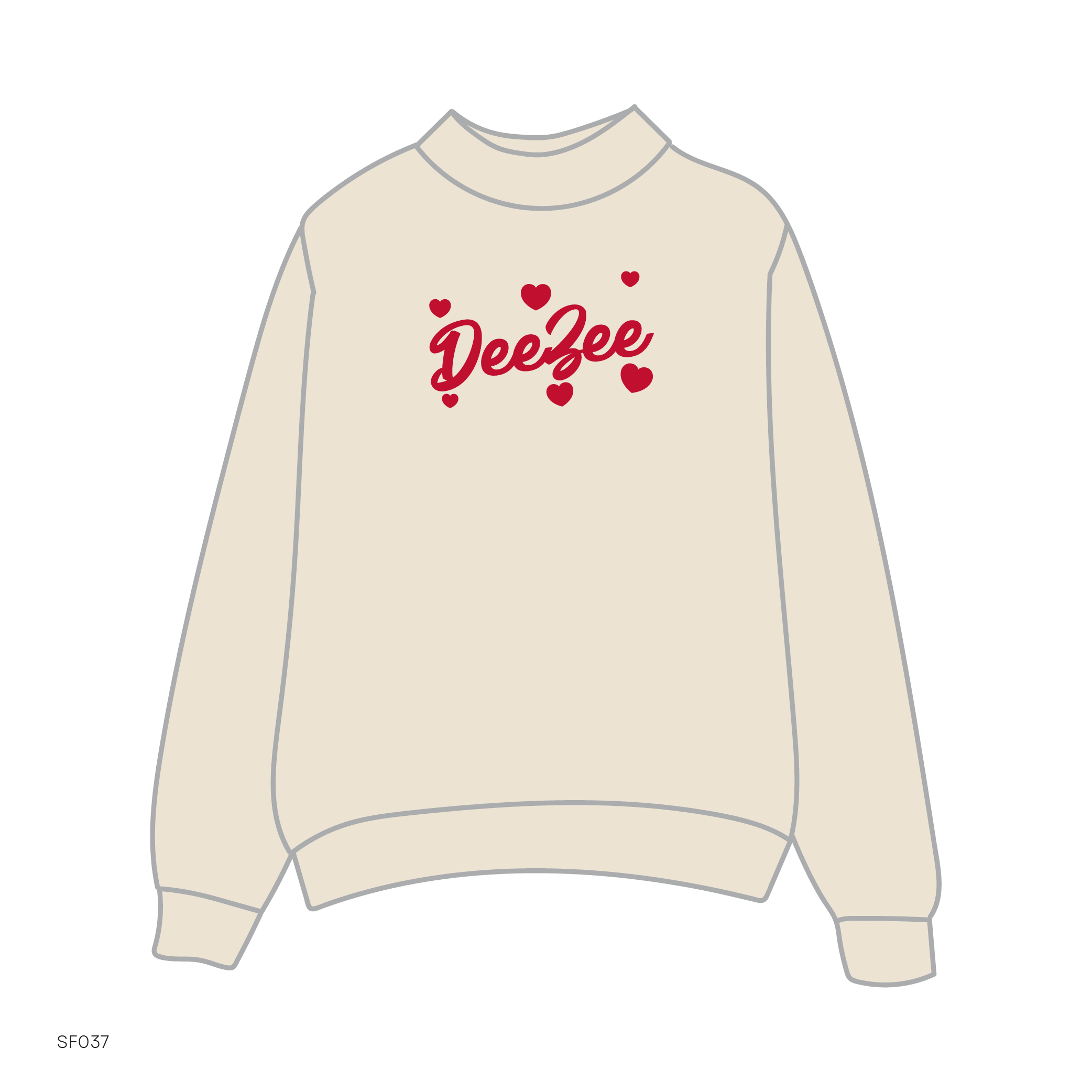 SF037 Tan Sweatshirt