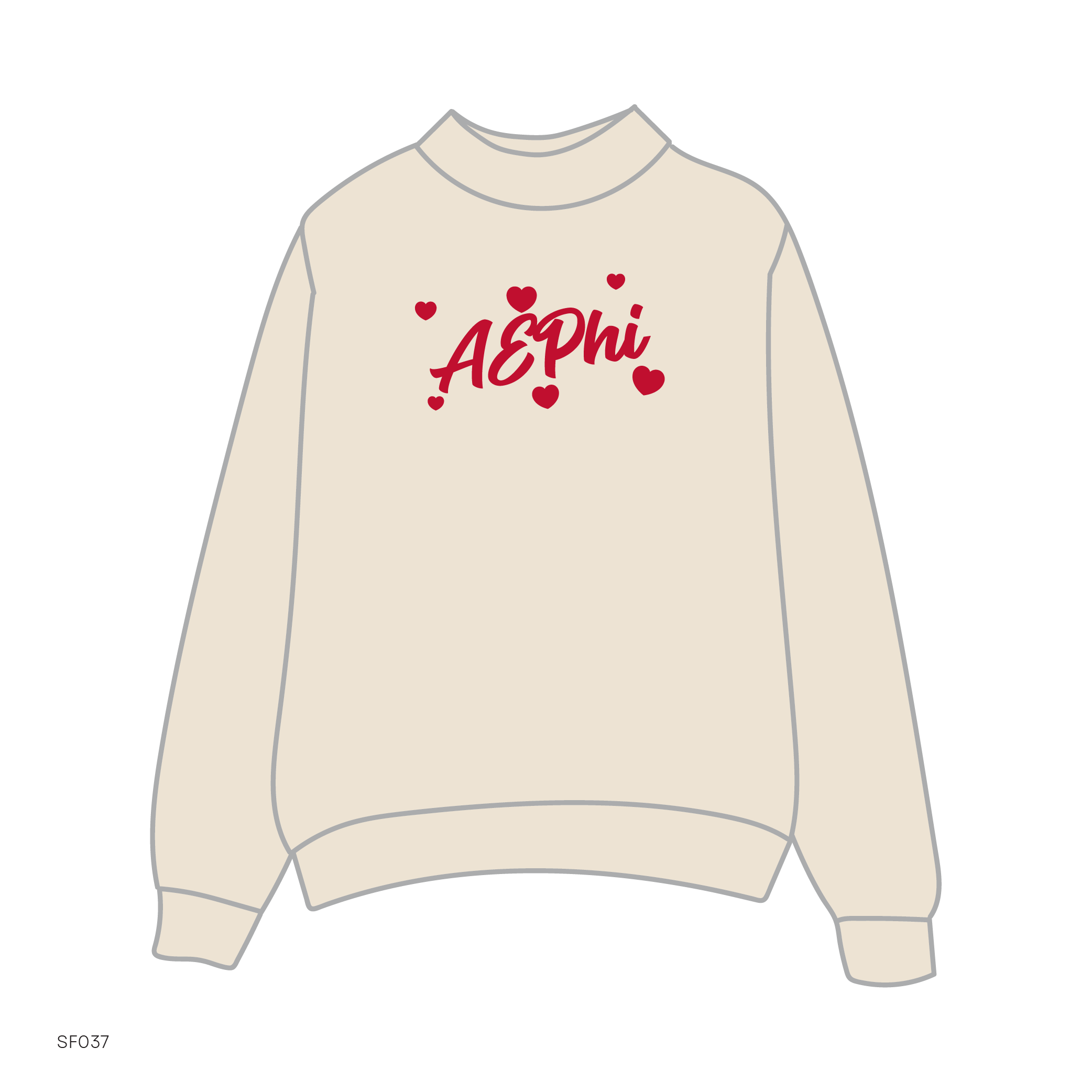 SF037 Tan Sweatshirt