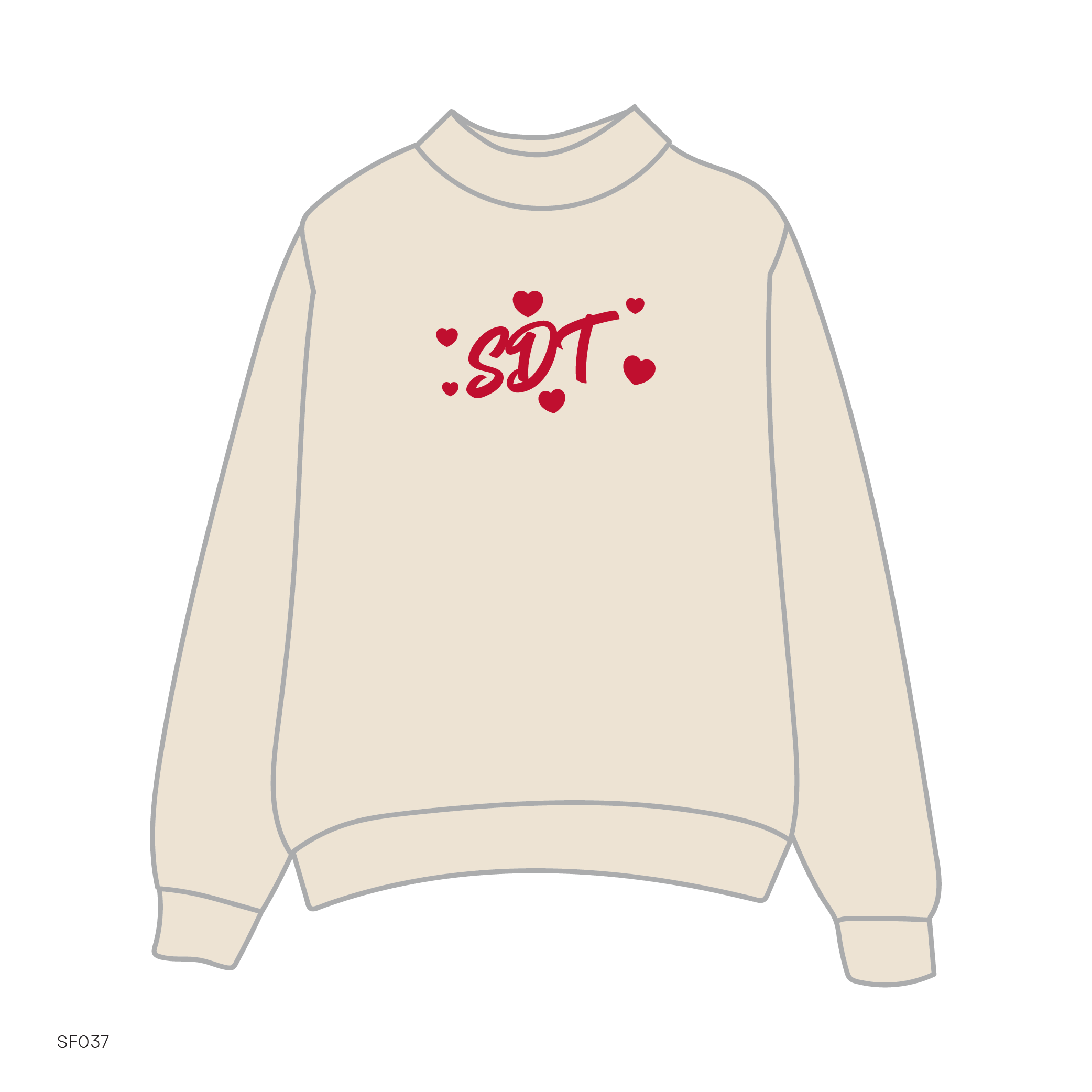 SF037 Tan Sweatshirt