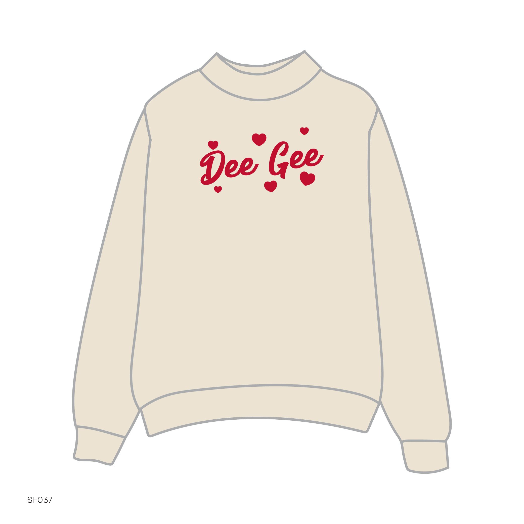 SF037 Tan Sweatshirt