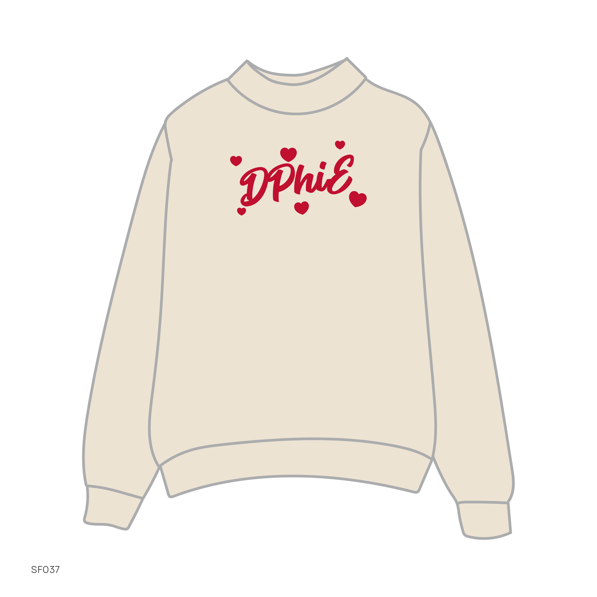 SF037 Tan Sweatshirt