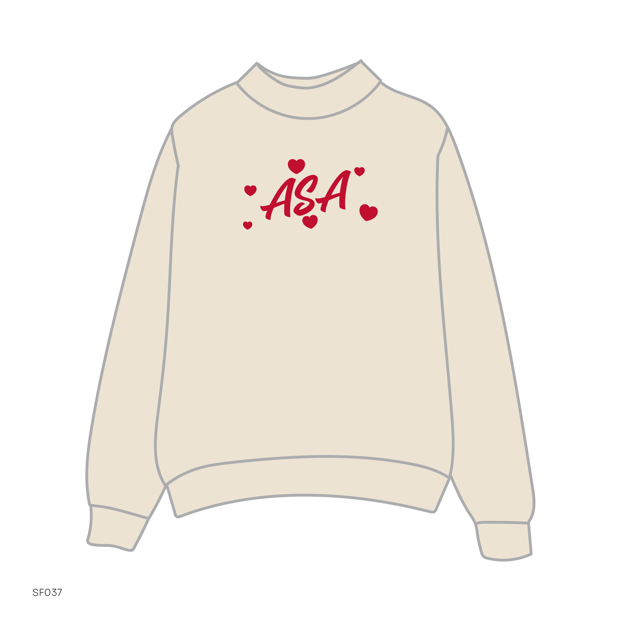 SF037 Tan Sweatshirt