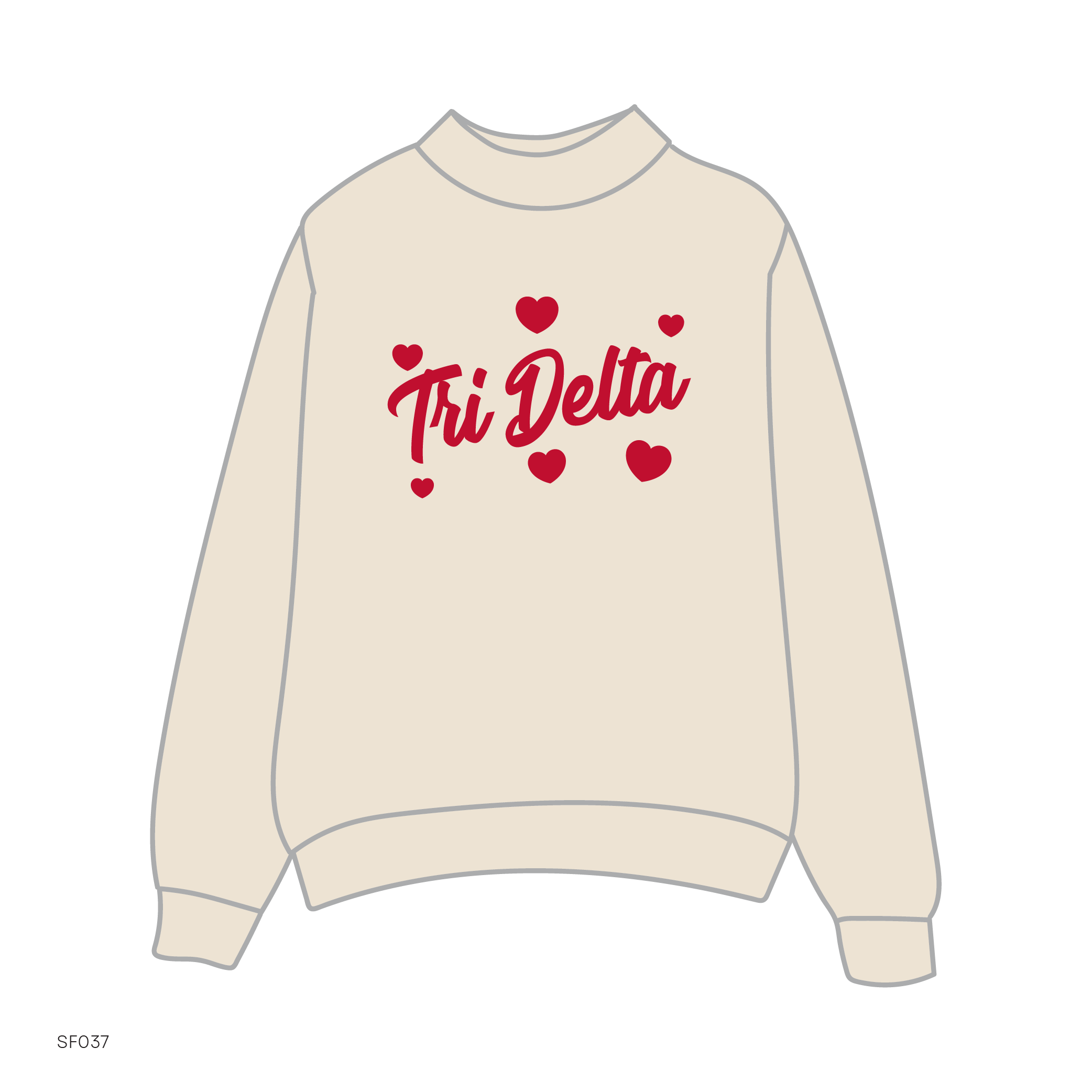 SF037 Tan Sweatshirt