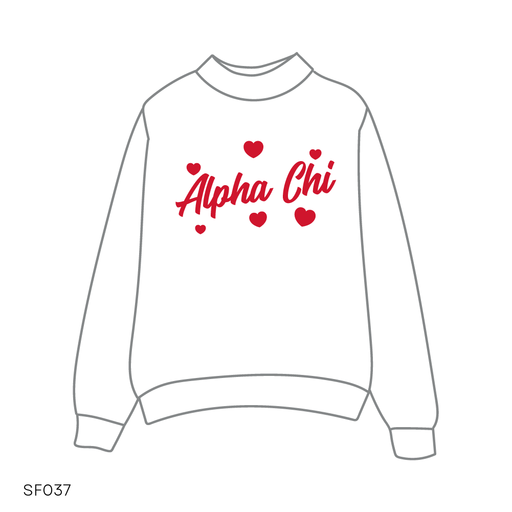 SF037 White Sweatshirt