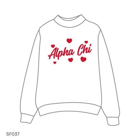 SF037 White Sweatshirt