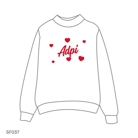 SF037 White Sweatshirt