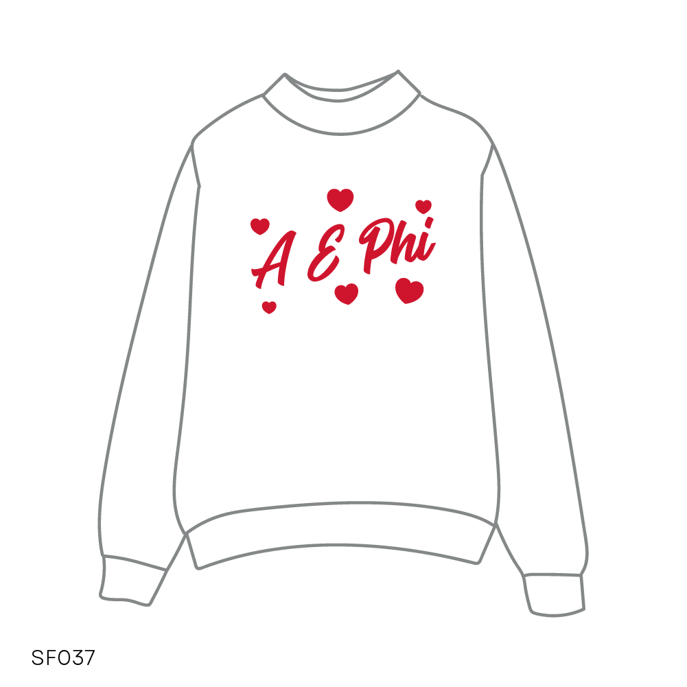 SF037 White Sweatshirt