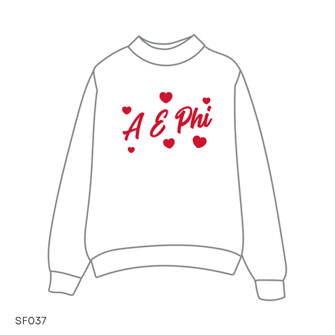 SF037 White Sweatshirt